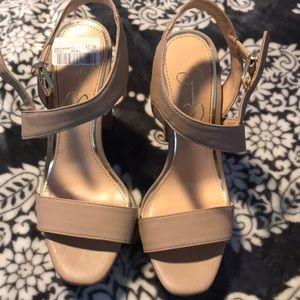 Jessica Simpson platform heels